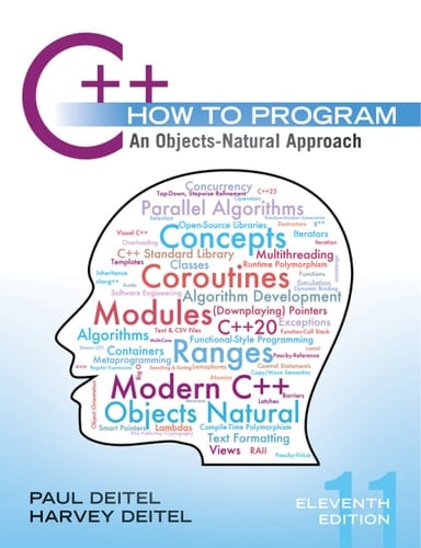 C++ How to Program: An Objects-Natural Approach (Pearson+)