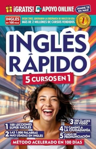 Inglés Rápido. 5 Cursos en 1 / Quick English. 5 Courses In 1
