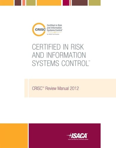 CRISC Review Manual 2012