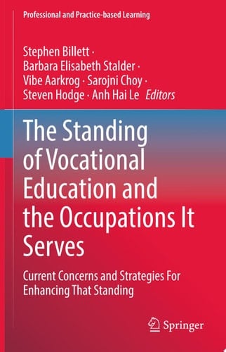 The Standing of Vocational Education and the Occupations It Serves