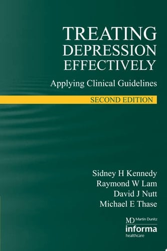 Treating Depression Effectively Applying Clinical Guidelines