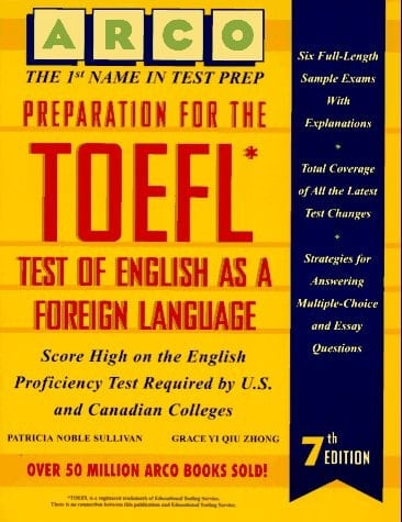 Preparation for the TOEFL Test of English as a Foreign Language