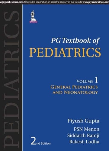 PG Textbook of Pediatrics Three Volume Set