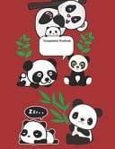 Composition Notebook Journal Notebook for Animal, Pretty Panda Cartoon College Ruled Notebook for School, University and College. Blank Lined Journal for Students, Kids and Teens for Writing & Notes