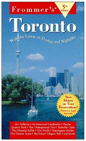 Frommer's Toronto 1998-1999