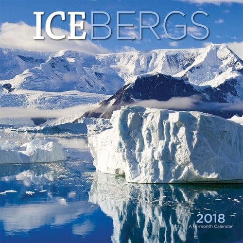 Icebergs 2018 Calendar