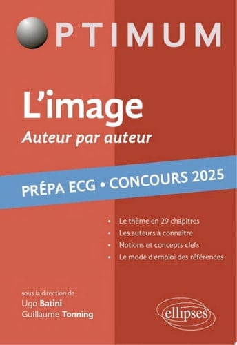 L'image ECG 2025 - auteur par auteur