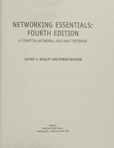 Networking Essentials A Comptia Network+ N10-006 Textbook
