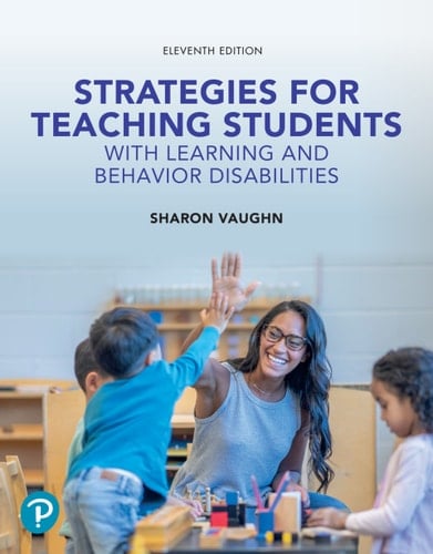 Strategies for Teaching Students with Learning and Behavior Disabilities