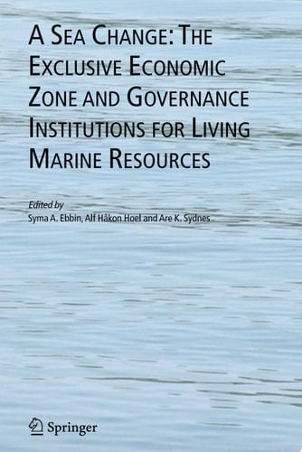 A Sea Change: The Exclusive Economic Zone and Governance Institutions for Living Marine Resources