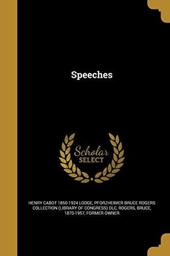 Speeches