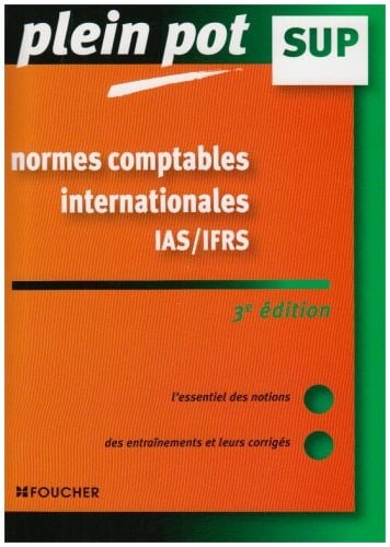 Normes comptables internationales IAS-IFRS enseignement supérieur, BTS, DUT tertiaires