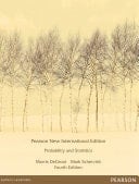 Probability and Statistics Pearson New International Edition