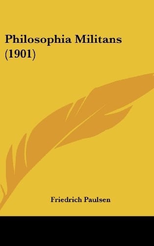 Philosophia Militans (1901) (German Edition)