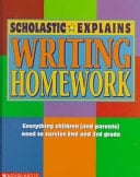 Scholastic Explains Writing Homework