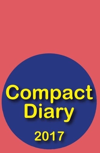 2017 Compact Diary - Red