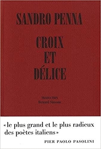 Croix et délice & autres poèmes Suivi de Le monde poétique de Sandro Penna