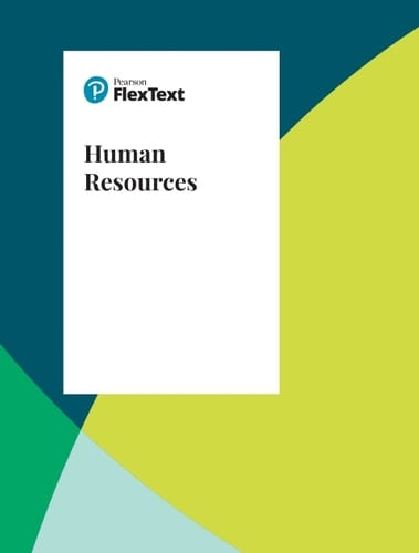 Pearson FlexText, Human Resources,