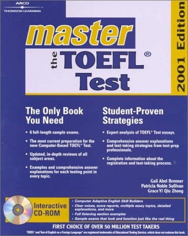 Master the TOEFL 2001