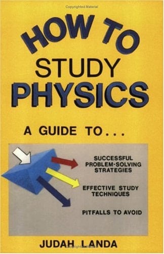 How to Study Physics