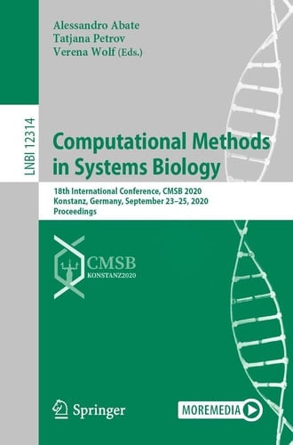 Computational Methods in Systems Biology 18th International Conference, CMSB 2020, Konstanz, Germany, September 23–25, 2020, Proceedings