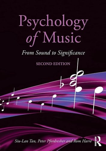 Psychology of Music From Sound to Significance