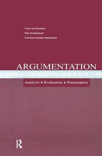 Argumentation Analysis, Evaluation, Presentation