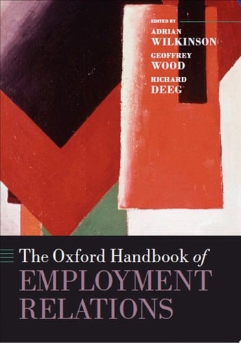 The Oxford Handbook of Employment Relations