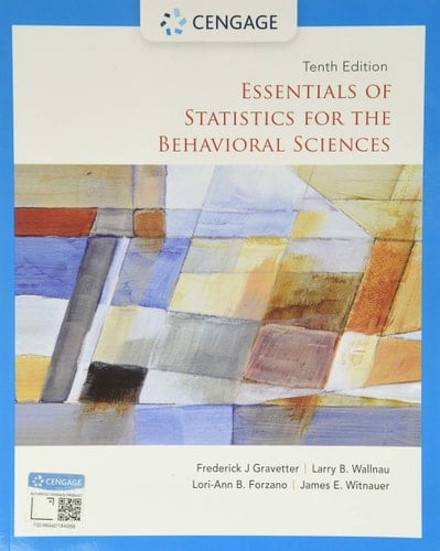 Essentials of Statistics for the Behavioral Sciences