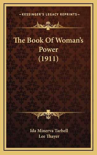 The Book Of Woman's Power (1911)