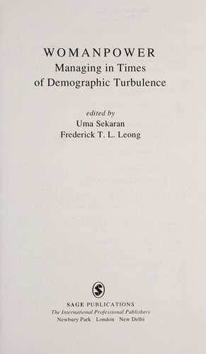 Womanpower: Managing in Times of Demographic Turbulence