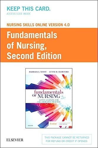 Nursing Skills Online Version 4.0 for Fundamentals of Nursing Access Card