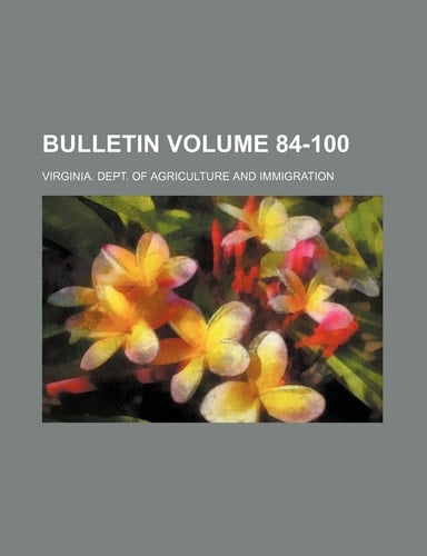 Bulletin Volume 84-100