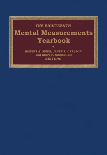 Mental Measurements Yearbook