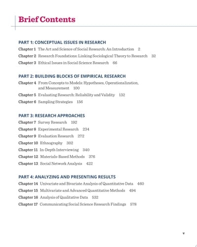 The Art and Science of Social Research First Edition