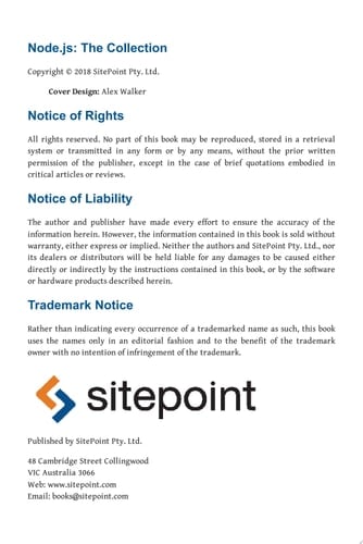 Node.js: The Collection