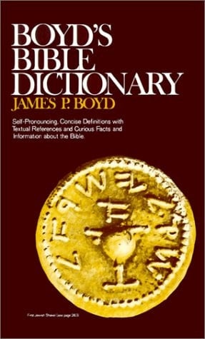 Boyd's Bible Dictionary