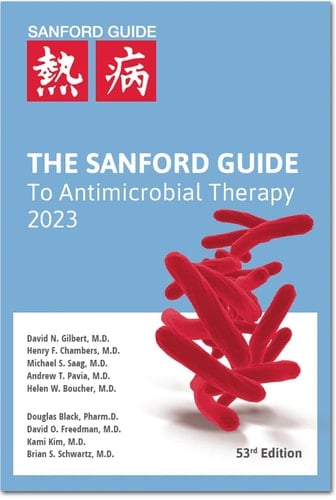 The Sanford Guide to Antimicrobial Therapy