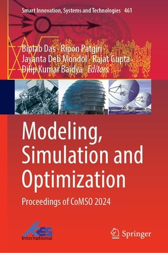 Modeling, Simulation and Optimization - Proceedings of CoMSO 2024