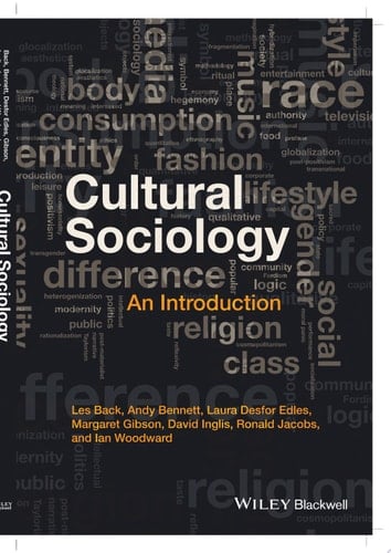 Cultural Sociology An Introduction