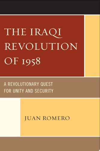 The Iraqi Revolution of 1958