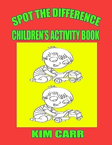 Spot The Difference Children's Activity Book