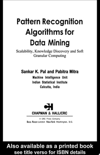 Pattern Recognition Algorithms for Data Mining