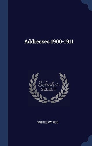 Addresses 1900-1911