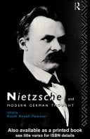 Nietzsche And Modern German Thought