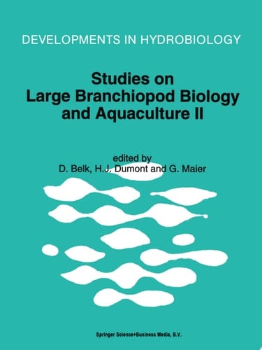 Studies on Large Branchiopod Biology and Aquaculture II