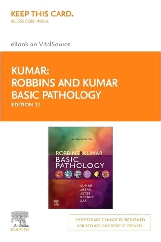 Robbins & Kumar Basic Pathology,Elsevier eBook on VitalSource (Retail Access Card)