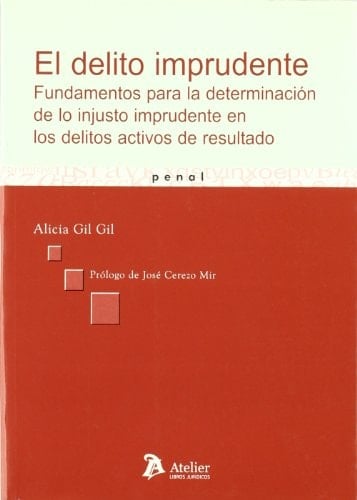 Delito imprudente, el. Fundamentos para la determinación de lo injusto imprudente en los delitos activos de resultado.