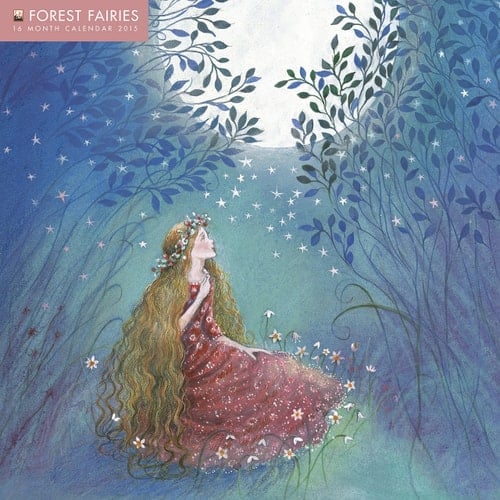 Forest Fairies 2015 Square 12x12 Flame Tree Publishing