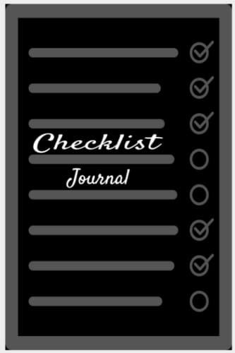 Your daily check list journal